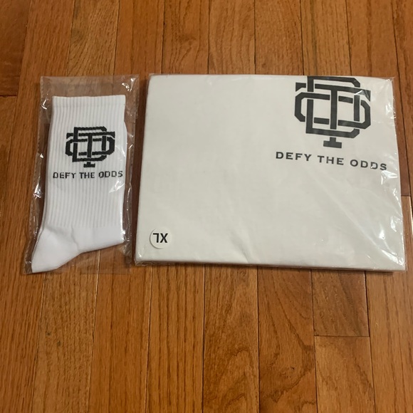 Tops Defy The Odds Tshirt And Socks Poshmark